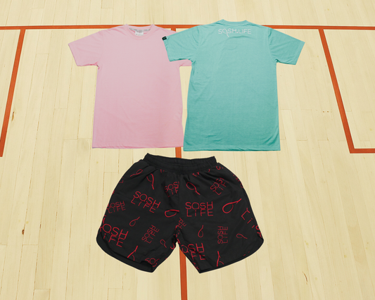 Tour.24 Tee + A1 Shorts (Red/Black) Bundle